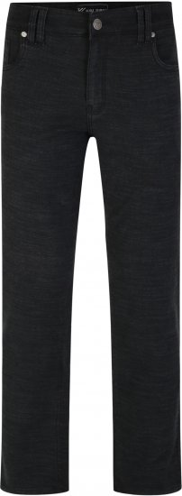 Kam Jeans 264 Slub Weave 5 Pocket Stretch Pants Charcoal - Džinsai ir kelnės - Džinsai ir Kelnės - W40-W70