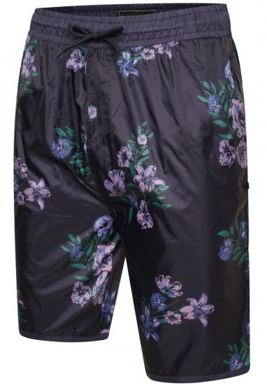 Kam Jeans 3005 Floral Print Swimmers Navy - Apatinis trikotažas ir Plaukimo apranga - Apatinis trikotažas - 2XL-8XL