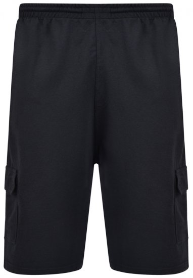 Kam Jeans Cargo Jogger shorts Black - Laisvalaikio Kelnės ir Šortai - Laisvalaikio Kelnės ir Šortai - 2XL-12XL