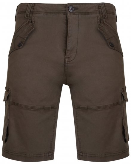 Kam Jeans 320 Cargoshorts Khaki - Šortai - Šortai - W40-W60