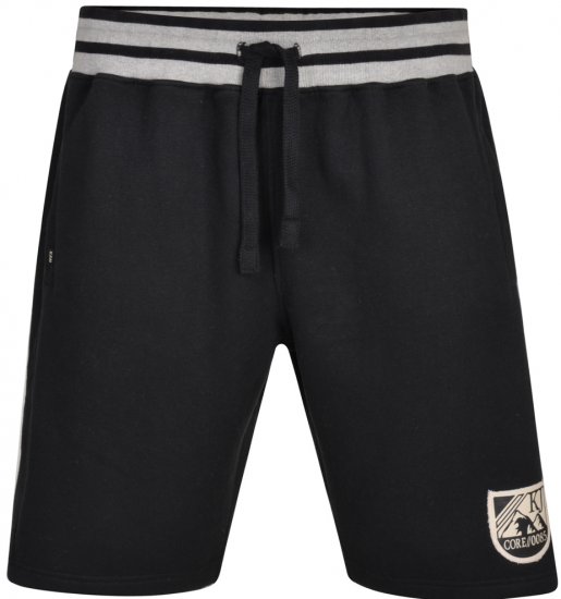 Kam Jeans 327 Jersey Shorts Black - Laisvalaikio kelnės ir šortai - Laisvalaikio Kelnės ir Šortai - 2XL-12XL