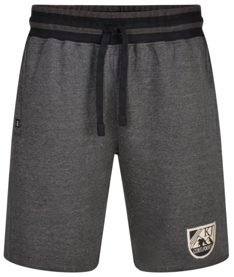 Kam Jeans 327 Jersey Shorts Charcoal - Laisvalaikio kelnės ir šortai - Laisvalaikio Kelnės ir Šortai - 2XL-12XL