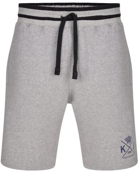 Kam Jeans 328 Jersey Shorts Grey - Laisvalaikio kelnės ir šortai - Laisvalaikio Kelnės ir Šortai - 2XL-12XL