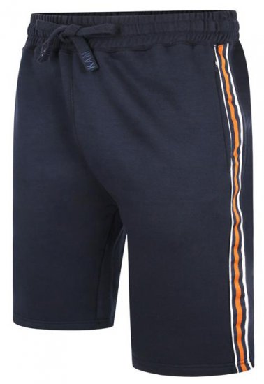 Kam Jeans 3300 Jog Shorts with Side Tape Navy - Laisvalaikio kelnės ir šortai - Laisvalaikio Kelnės ir Šortai - 2XL-12XL