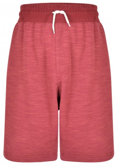 Kam Jeans 331 Melange Jog Shorts Burgundy - Laisvalaikio kelnės ir šortai - Laisvalaikio Kelnės ir Šortai - 2XL-12XL