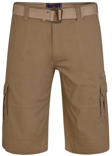 Kam Jeans 343 Cargoshorts Sand - Šortai - Šortai - W40-W60