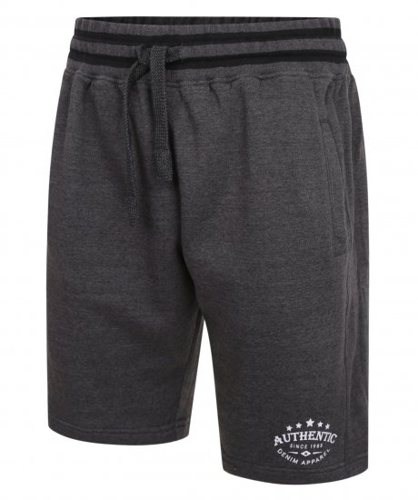 Kam Jeans 345 Authentic Shorts Charcoal - Laisvalaikio kelnės ir šortai - Laisvalaikio Kelnės ir Šortai - 2XL-12XL