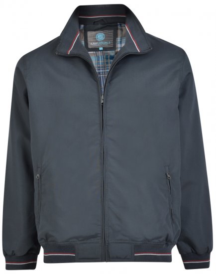 Kam Jeans 440 Jacket Navy - Didelės vyriškos striukės - Didelės vyriškos striukės