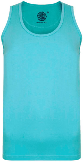 Kam Jeans 500 Tank Top Aqua - Marškinėliai - Marškinėliai - 2XL-14XL