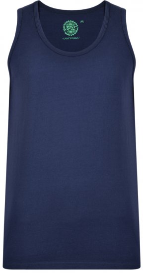 Kam Jeans 500 Tank Top Navy - Marškinėliai - Marškinėliai - 2XL-14XL