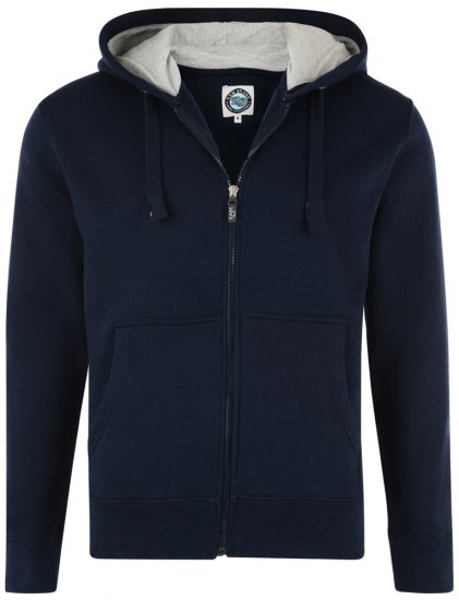 Kam Jeans Hoodie Navy TALL SIZES - VYRIŠKI DRABUŽIAI MT-6XLT - Drabužiai aukštiems vyrams