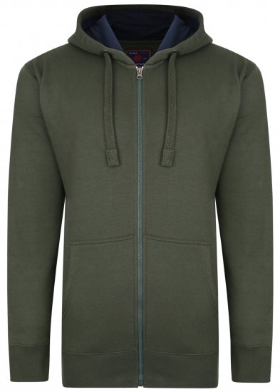 Kam Jeans Džemperis su Kapišonu Olive Green - Megztiniai ir Džemperiai - Megztiniai ir Džemperiai - 2XL-8XL