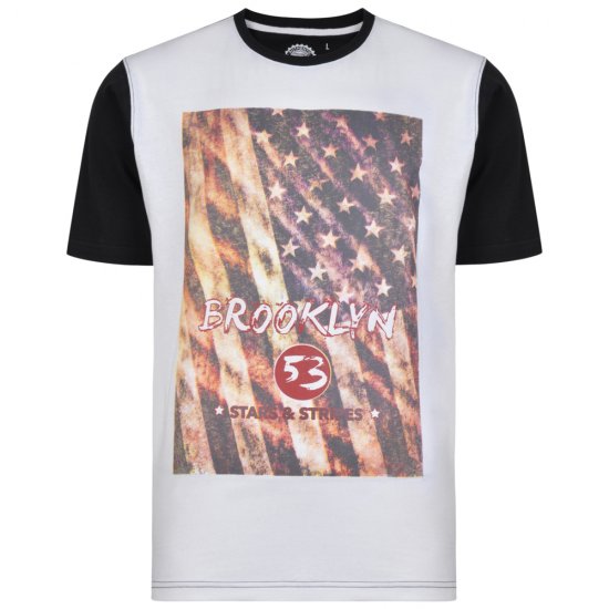 Kam Jeans 5259 T-shirt - Marškinėliai - Marškinėliai - 2XL-14XL