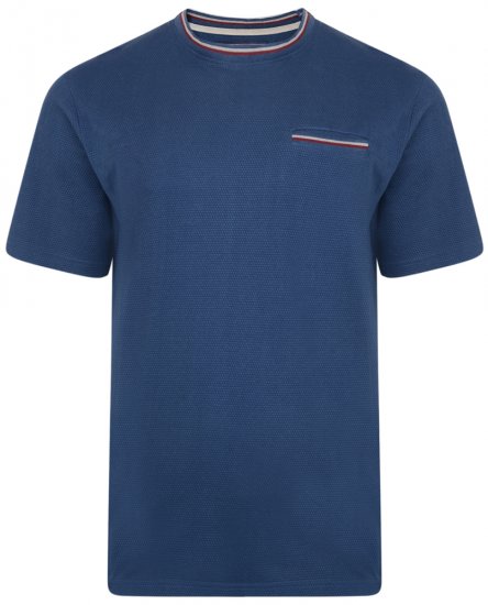 Kam Jeans 5285 T-shirt Denim - Marškinėliai - Marškinėliai - 2XL-14XL