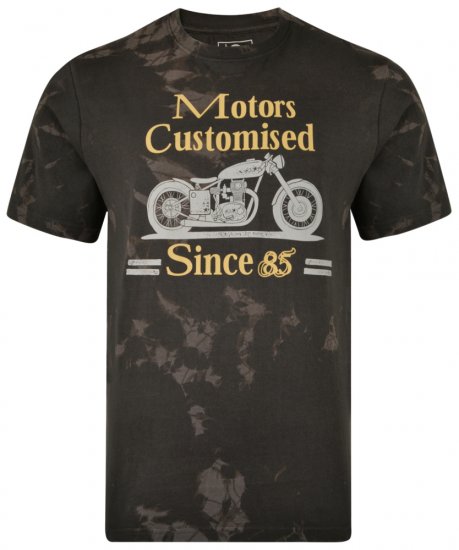 Kam Jeans 5309 T-shirt Navy - Marškinėliai - Marškinėliai - 2XL-14XL