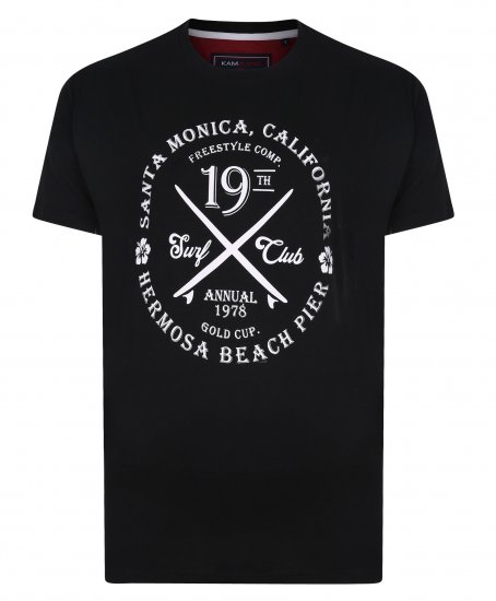 Kam Jeans 5331 Twin pack California Tee - Marškinėliai - Marškinėliai - 2XL-14XL