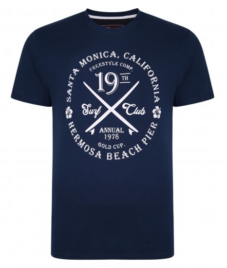 Kam Jeans 5331 Twin pack California Tee - Marškinėliai - Marškinėliai - 2XL-14XL