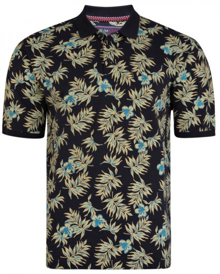 Kam Jeans 5406 Polo Navy - Polo marškinėliai - Polo marškinėliai - 2XL-8XL