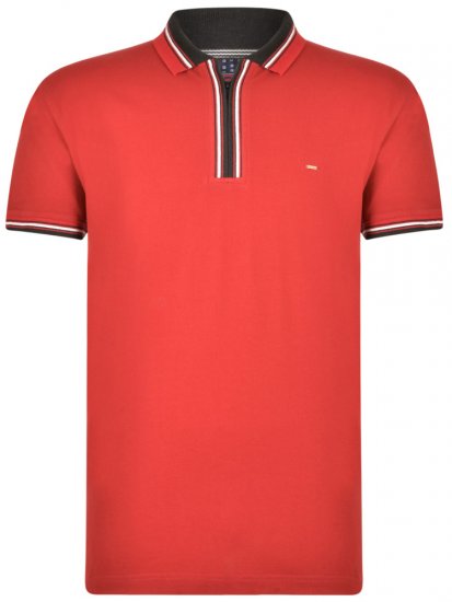 Kam Jeans 5409 Polo Burgundy - Polo marškinėliai - Polo marškinėliai - 2XL-8XL