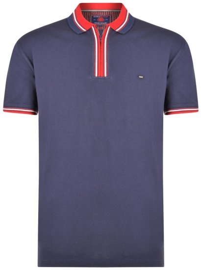 Kam Jeans 5409 Polo Navy - Polo marškinėliai - Polo marškinėliai - 2XL-8XL