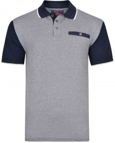 Kam Jeans 5421 Polo Navy - Polo marškinėliai - Polo marškinėliai - 2XL-8XL
