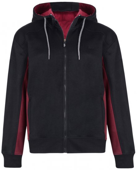 Kam Jeans 7001 Hoodie Black - Megztiniai ir džemperiai - Megztiniai ir Džemperiai - 2XL-14XL