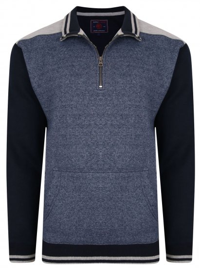 Kam Jeans 7032 Casual Sweater Navy - Megztiniai ir džemperiai - Megztiniai ir Džemperiai - 2XL-14XL