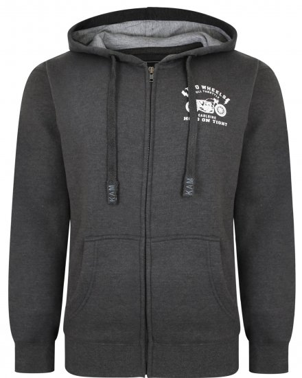 Kam Jeans 7043 Full Throttle Hoodie - Megztiniai ir džemperiai - Megztiniai ir Džemperiai - 2XL-14XL