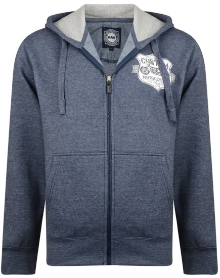 Kam Jeans 704 Customs Hoodie Denim - Megztiniai ir džemperiai - Megztiniai ir Džemperiai - 2XL-14XL