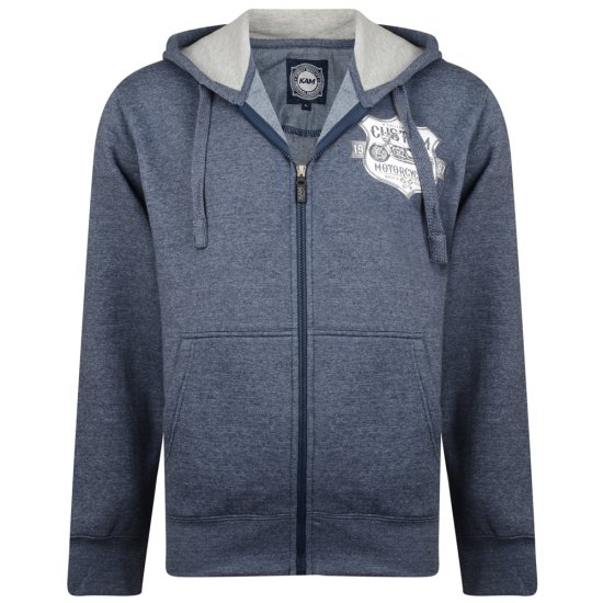 Kam Jeans 704 Customs Hoodie Denim - Megztiniai ir džemperiai - Megztiniai ir Džemperiai - 2XL-14XL