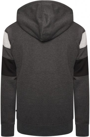 Kam Jeans 7068 Cut & Sew Over Head Hoody Charcoal - Megztiniai ir džemperiai - Megztiniai ir Džemperiai - 2XL-14XL