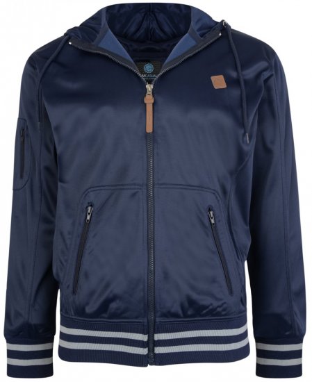 Kam Jeans 799 Tricot Hoody Navy - Megztiniai ir džemperiai - Megztiniai ir Džemperiai - 2XL-14XL