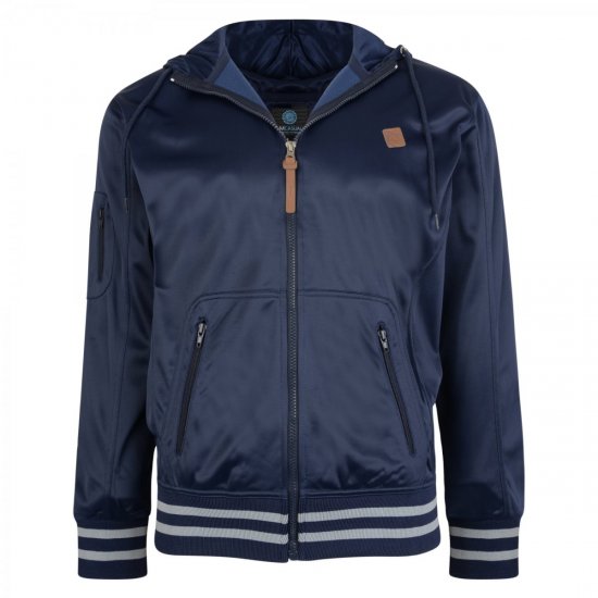 Kam Jeans 799 Tricot Hoody Navy - Megztiniai ir džemperiai - Megztiniai ir Džemperiai - 2XL-14XL