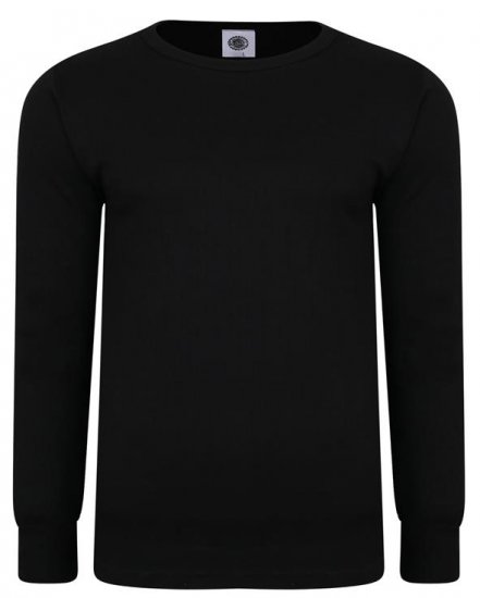 Kam Jeans 832 LS Thermal T-Shirt Black - Apatinis trikotažas ir Plaukimo apranga - Apatinis trikotažas - 2XL-8XL