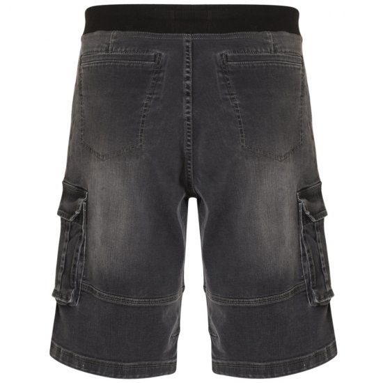 Kam Jeans Dito Denim Shorts Charcoal - Šortai - Šortai - W40-W60