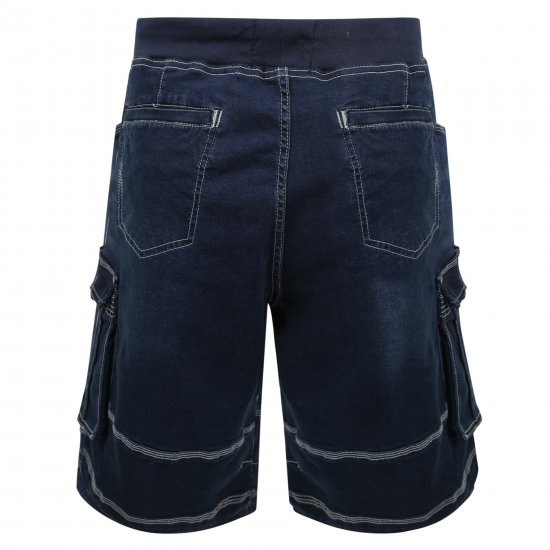 Kam Jeans Dito Denim Shorts Mid Used Blue - Šortai - Šortai - W40-W60