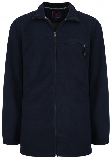 Kam Jeans KV100 Bonded Fleece Jacket Navy - Sportiniai drabuziai & Outdoor - Dideliu dydziu sportiniai drabuziai vyrams