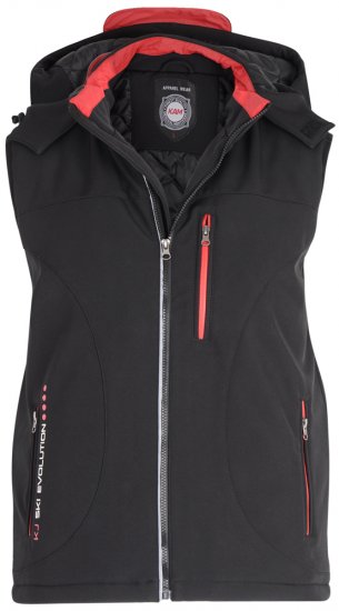 Kam Jeans KV88 Soft Shell Vest - Didelės vyriškos striukės - Didelės vyriškos striukės