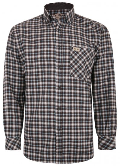 Kam Jeans P681 Flannel Check Shirt - Marškiniai - Marškiniai - 2XL-8XL