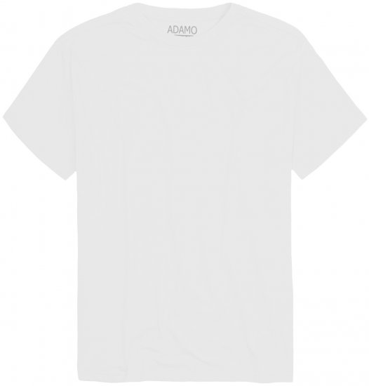 Adamo Kevin Regular fit T-shirt White - Marškinėliai - Marškinėliai - 2XL-14XL