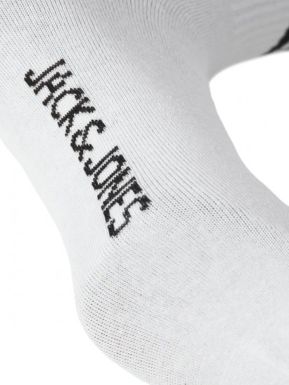 Jack & Jones Travis Teniso kojinės Balta 3-pack - Apatinis trikotažas ir plaukimo apranga - Apatinis trikotažas - 2XL-8XL