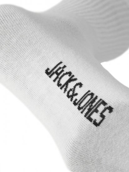 Jack & Jones Basic Teniso kojinės Balta 5-pack - Apatinis trikotažas ir plaukimo apranga - Apatinis trikotažas - 2XL-8XL