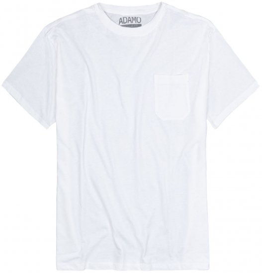 Adamo Kody Regular fit T-shirt with Pocket White - Marškinėliai - Marškinėliai - 2XL-14XL