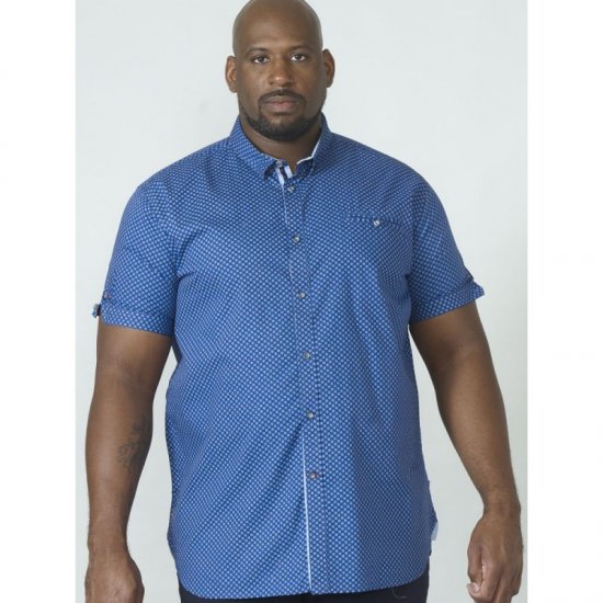 D555 Bobby Short Sleeve Shirt - Marškiniai - Marškiniai - 2XL-8XL