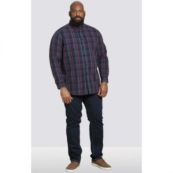 D555 Enderby Long Sleeve Shirt - Marškiniai - Marškiniai - 2XL-8XL