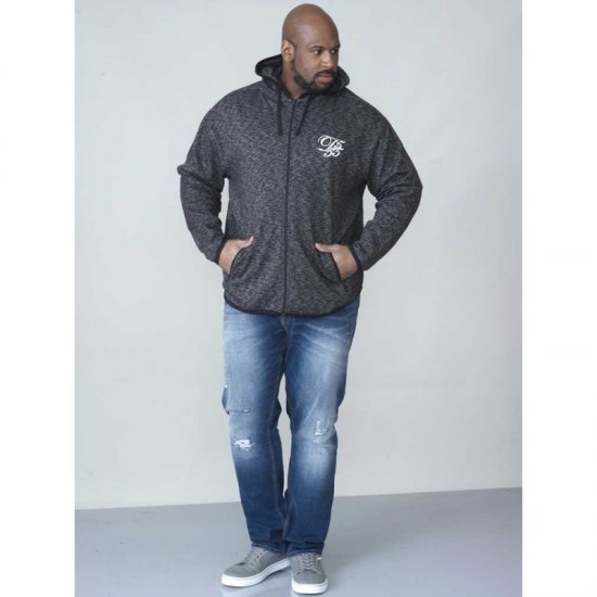 D555 Bennie Full zip Hoodie - Megztiniai ir džemperiai - Megztiniai ir Džemperiai - 2XL-14XL