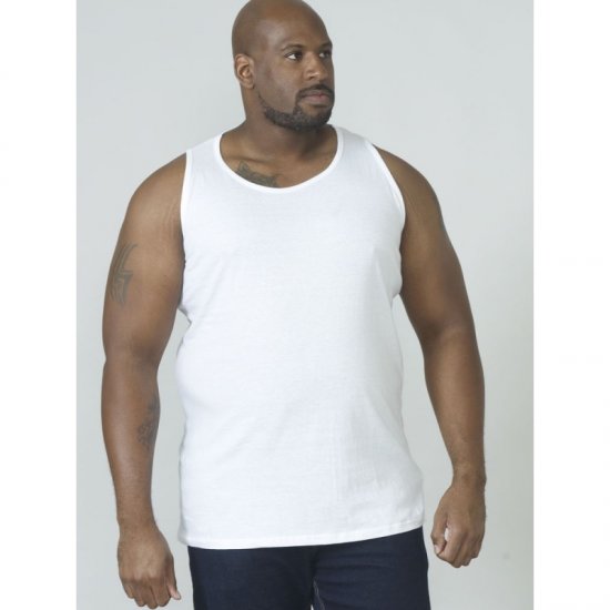 D555 Fabio Sportiniai Marškinėliai Balti - Marškinėliai - Marškinėliai - 2XL-14XL