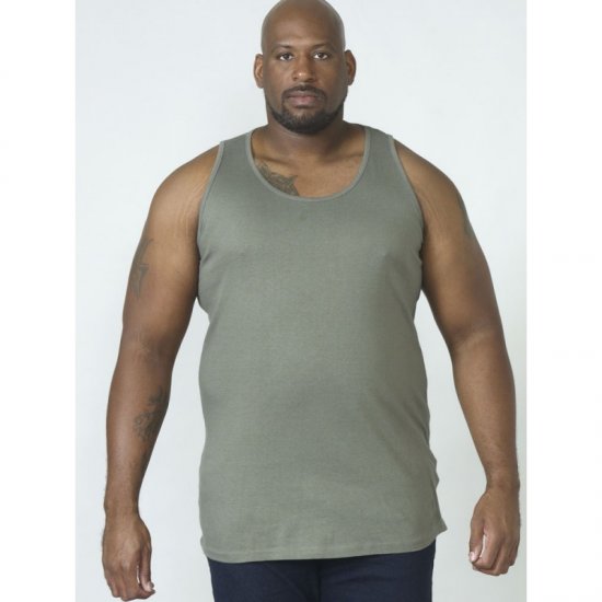 D555 Fabio Sportiniai Marškinėliai Chaki - Marškinėliai - Marškinėliai - 2XL-14XL