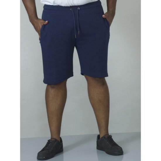 D555 Jackie Ribbed Jersey Shorts Navy - Laisvalaikio kelnės ir šortai - Laisvalaikio Kelnės ir Šortai - 2XL-12XL