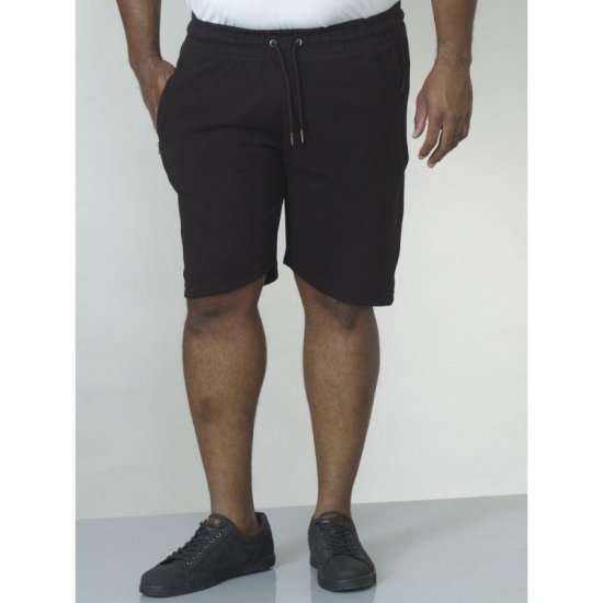 D555 Jackie Ribbed Jersey Shorts Black - Laisvalaikio Kelnės ir Šortai - Laisvalaikio Kelnės ir Šortai - 2XL-12XL